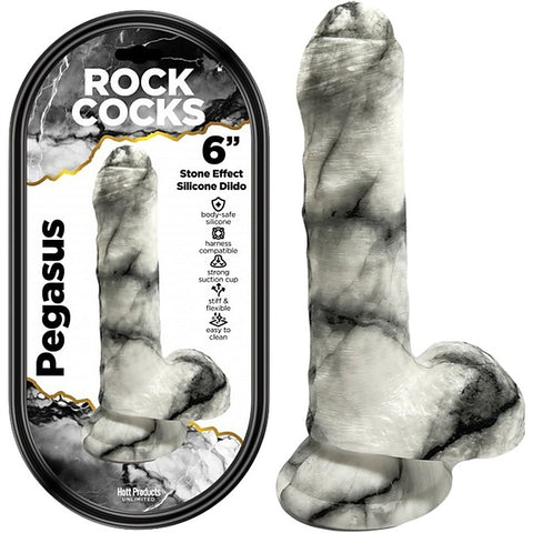 Rock Cocks Pegasus Textured Realistic Dildo by Hott Products - Realistic Dildos