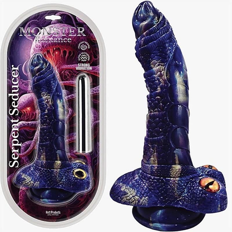 Serpent Seducer Fantasy Vibrating Dildo by Hott Products - Vibrating Dildos