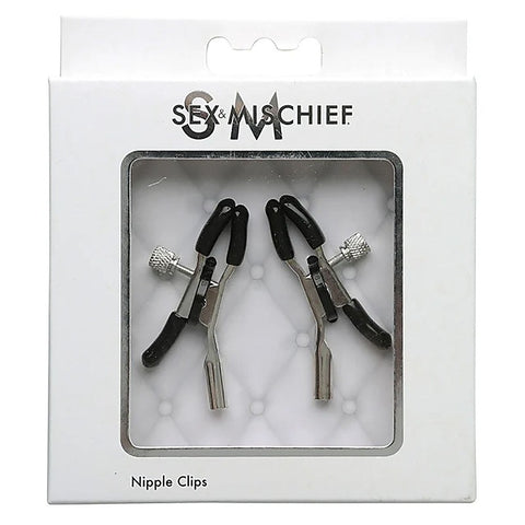 Sex And Mischief Nipple Clips by Sportsheets - Nipple and Clit Clamps
