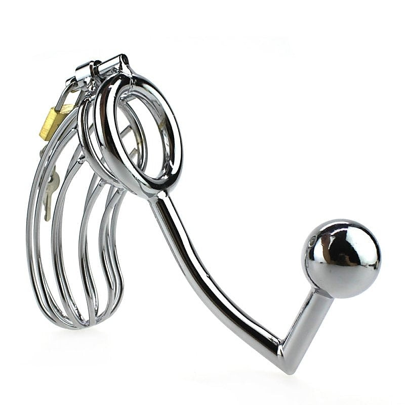 The Bird Cage Male Chastity Device by Hell's Couture - Male Chastity