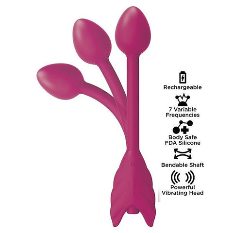 Start Dust Soar Up Bendable Arrow Vibe 7 Function G Spot Vibrator - G-Spot Vibrators