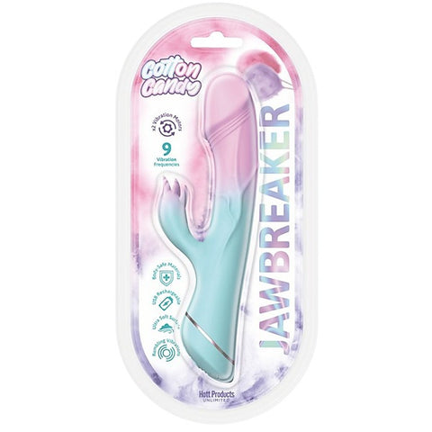 Jawbreaker USB Rechargeable Rabbit Vibrator by Hott Products - Rabbit Vibrators