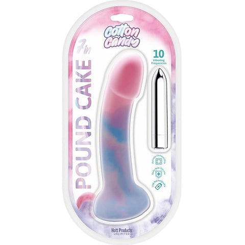 Poundcake 10 Function Vibrating Dildo by Hott Products - Vibrating Dildos
