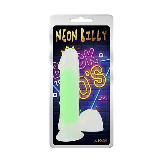 Neon Billy 7.6 Inches Suction Cup Realistic Dildo Plus Free Clean Vibe - Realistic Dildos