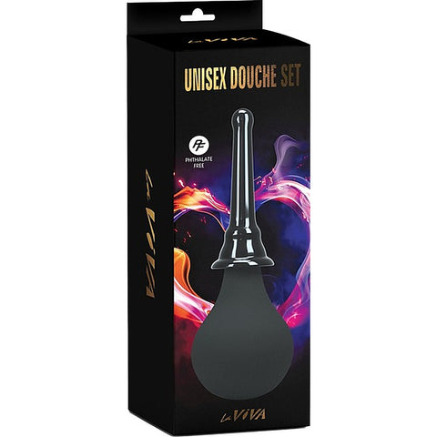 La Viva Premium Unisex Silicone Douche Set - Enemas and Douches