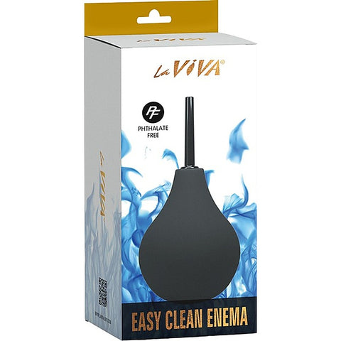 Premium Easy Clean Silicone Enema & Douche By La Viva - Enemas and Douches