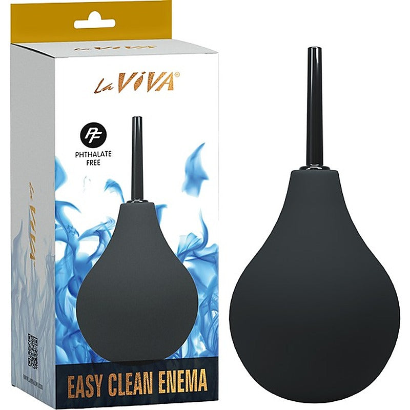Premium Easy Clean Silicone Enema & Douche By La Viva - Enemas and Douches