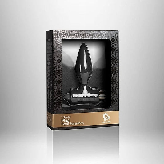 Rock Off Petite Sensations Butt Plug Black - Butt Plugs