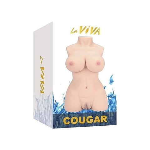 Mega The Cougar Realistic Male Masturbator by La Viva - Realistic Butts And Vaginas