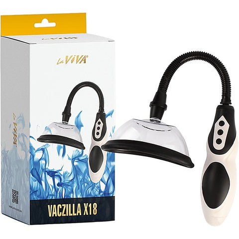 Vaczilla X18 USB Rechargeable Pump by XR Brands - Pussy And Clit Toys