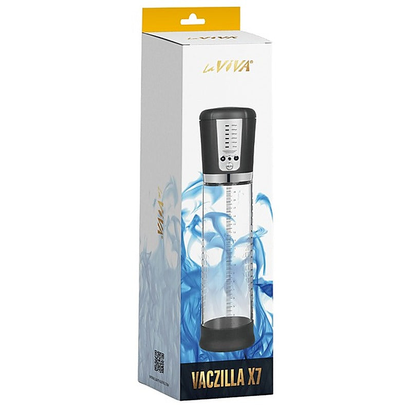 Vaczilla X7 USB Rechargeable Electronic Penis Pump - Penis Pumps And Stretchers