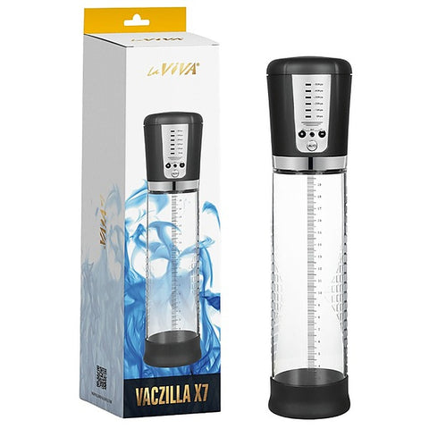 Vaczilla X7 USB Rechargeable Electronic Penis Pump - Penis Pumps And Stretchers