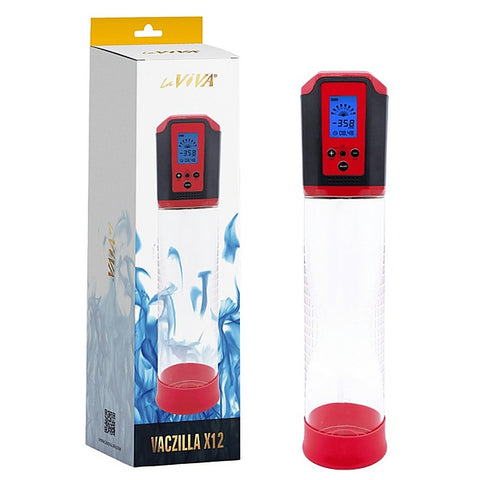 Vaczilla X12 USB Rechargeable Electronic Male Penis Pump - Penis Pumps And Stretchers