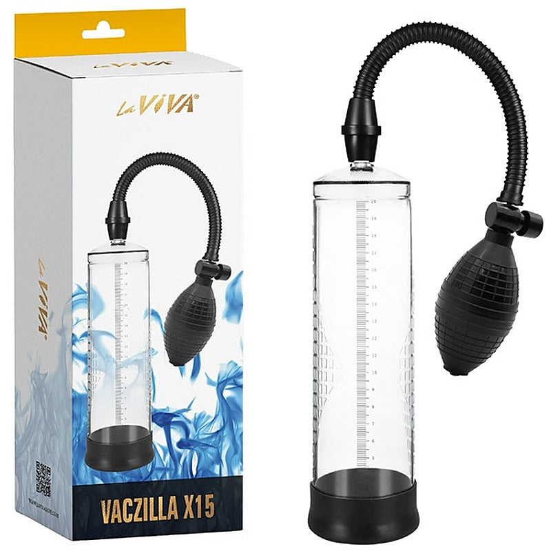 Vaczilla X15 Original Bulb Design Penis Pump by XR Brands - Penis Pumps And Stretchers