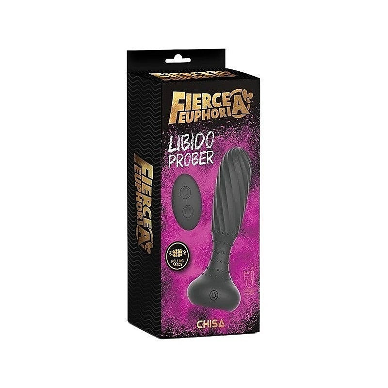 Fierce Euphoria Libido Prober Remote Control Butt Plug - Butt Plugs