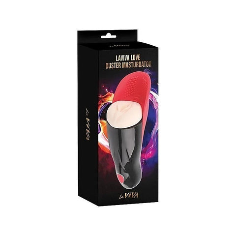 Love Buster Vibrating Male Masturbator by La Viva - Masturbators and Strokers