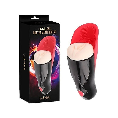Love Buster Vibrating Male Masturbator by La Viva - Masturbators and Strokers