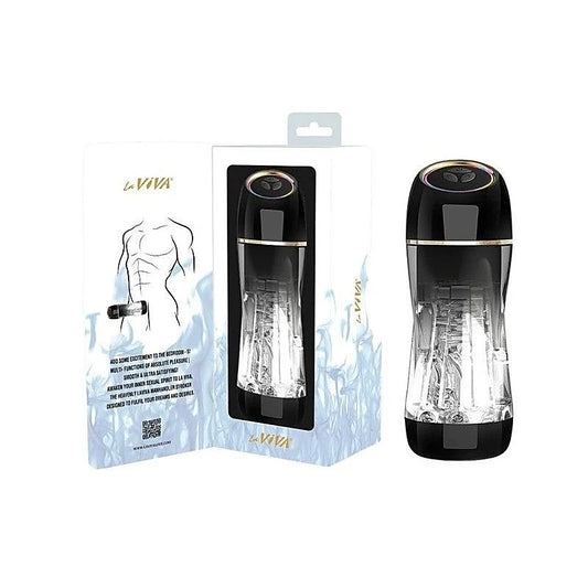 La Viva Manhandler Multi Function Rotating Male Stroker - Masturbators and Strokers
