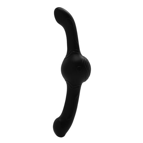 Double Fury Vibrating & Thrusting Dildo by La Viva - Vibrating Dildos
