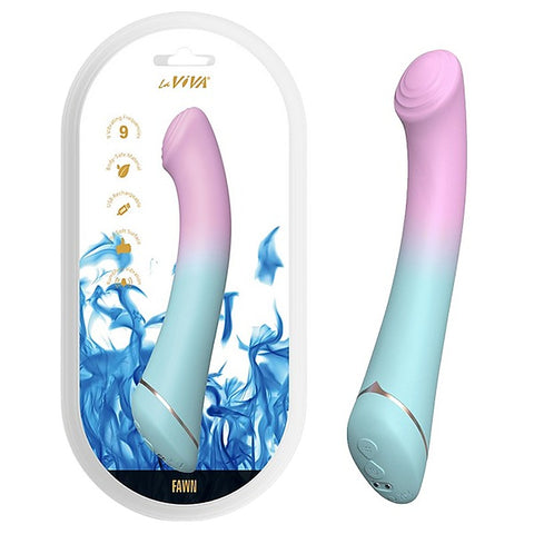 Fawn Rechargeable 9 Function G Spot Vibrator By La Viva - G-Spot Vibrators