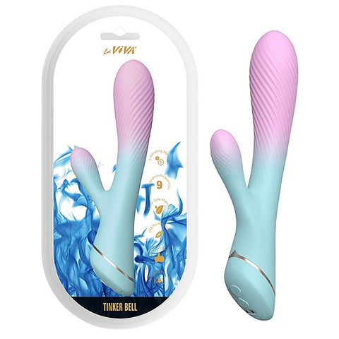 Tinker Bell USB Rechargeable Rabbit Vibrator by La Viva - Rabbit Vibrators