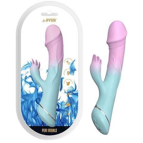 Peri Winkle USB Rechargeable Rabbit Massager by La Viva - Rabbit Vibrators