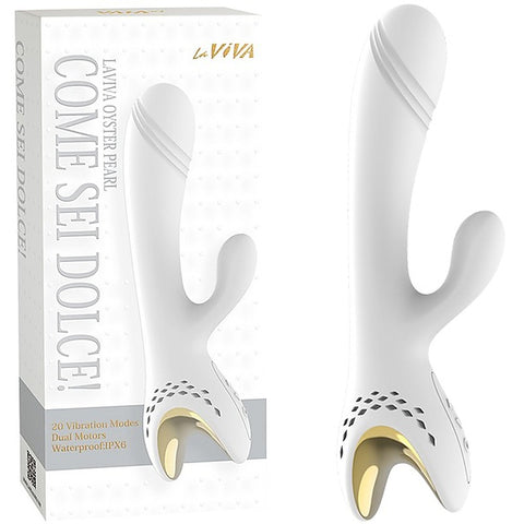 Come Sei Dolce 20 Function Rabbit Massager by La Viva - Rabbit Vibrators