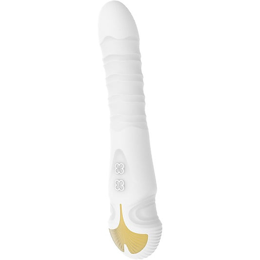 La Viva Sei Una Bella Donna 10 Thrusting Mode G Spot Vibrator White - G-Spot Vibrators