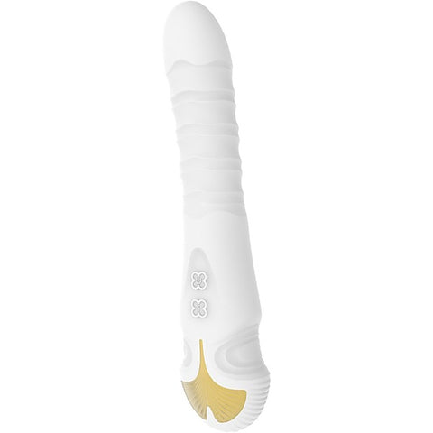 La Viva Sei Una Bella Donna 10 Thrusting Mode G Spot Vibrator White - G-Spot Vibrators