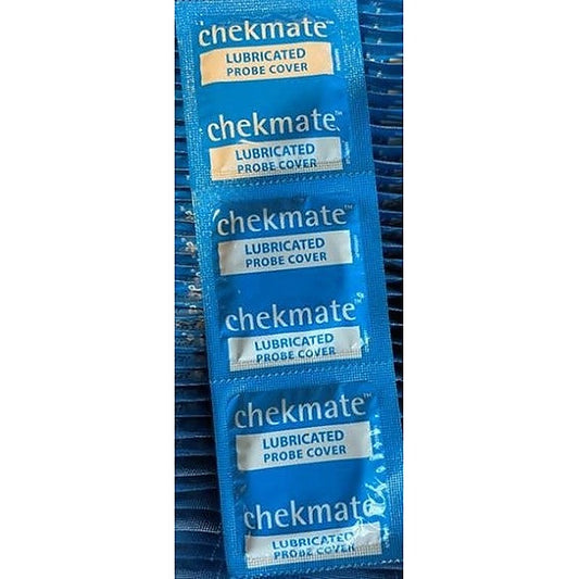 Lifestyles Chekmate Lubricated Probe Cover 144 Piece - Condoms