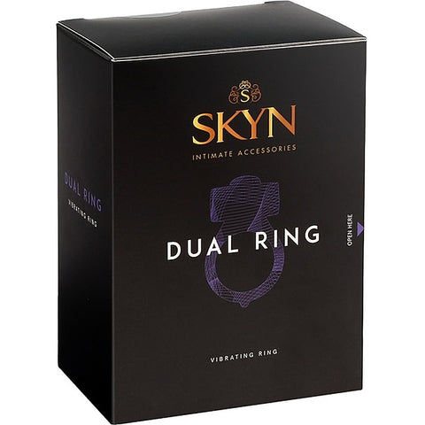 Skyn 3 Function Dual Vibrating Cock Ring by Ansell - Vibrating Cock Rings