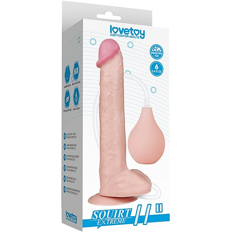 Squirt Extreme Realistic Dildo by Lovetoy - Realistic Dildos