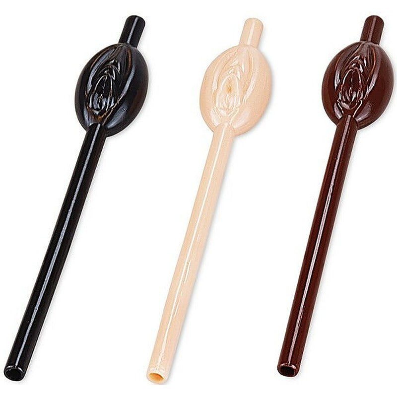 Professional 9 Pack Pussy Straws by Lovetoy - Party Gifts and Novelties