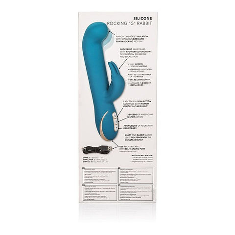 Jack Rabbit Signature Silicone Rocking G-Spot Vibrator - Rabbit Vibrators
