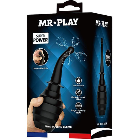 Mr. Play Large Capacity Anal Douche BLKM6 by Baile - Enemas and Douches