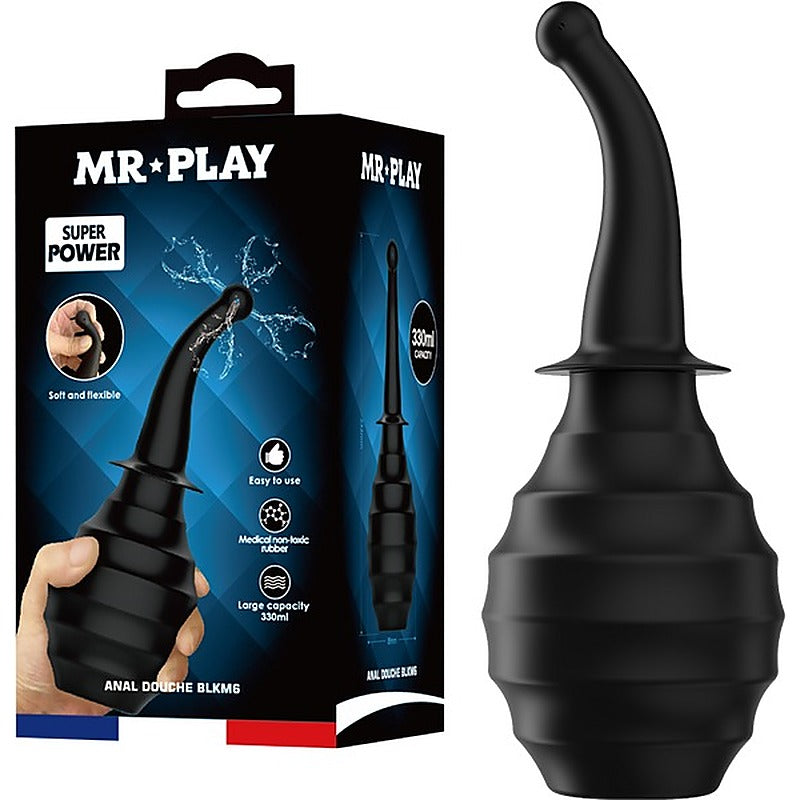 Mr. Play Large Capacity Anal Douche BLKM6 by Baile - Enemas and Douches