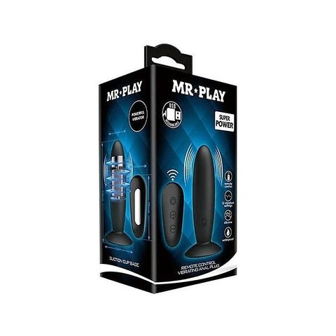 Mr Play Remote Control Vibrating Anal Plug by Baile - Butt Plugs