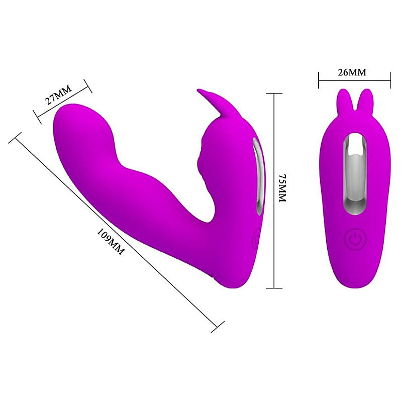 Rechargeable Josephine G-Spot and Clitoral Massager by Baile - G-Spot Vibrators