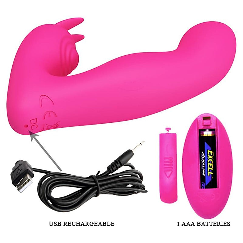 Rechargeable Josephine G-Spot and Clitoral Massager by Baile - G-Spot Vibrators