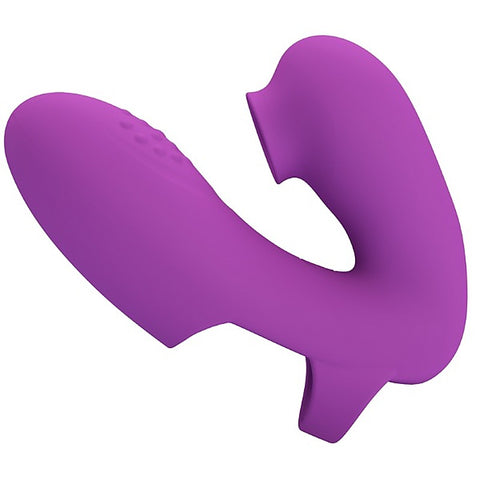 Athena Rechargeable Silicone Finger Vibrator by Baile - Finger and Tongue Vibrators