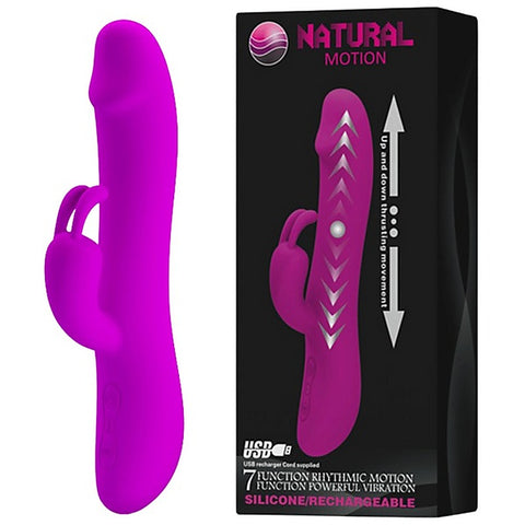 Natural Motion Thrusting Rabbit Vibrator by Baile - Rabbit Vibrators