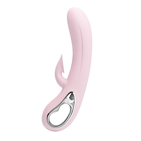 Pretty Love Nicola Silicone 24 Function Clit Suction Rabbit - Rabbit Vibrators