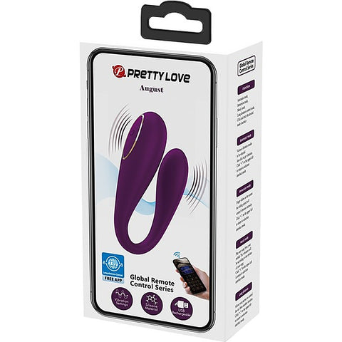 Pretty Love August App Control 12 Function G Spot Vibrator - G-Spot Vibrators