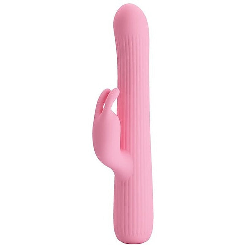 Pretty Love Rechargeable Julian Silicone Rabbit Vibrator - Rabbit Vibrators