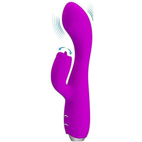 Pretty Love Gloria Silicone Rabbit Vibrator by Baile - Rabbit Vibrators