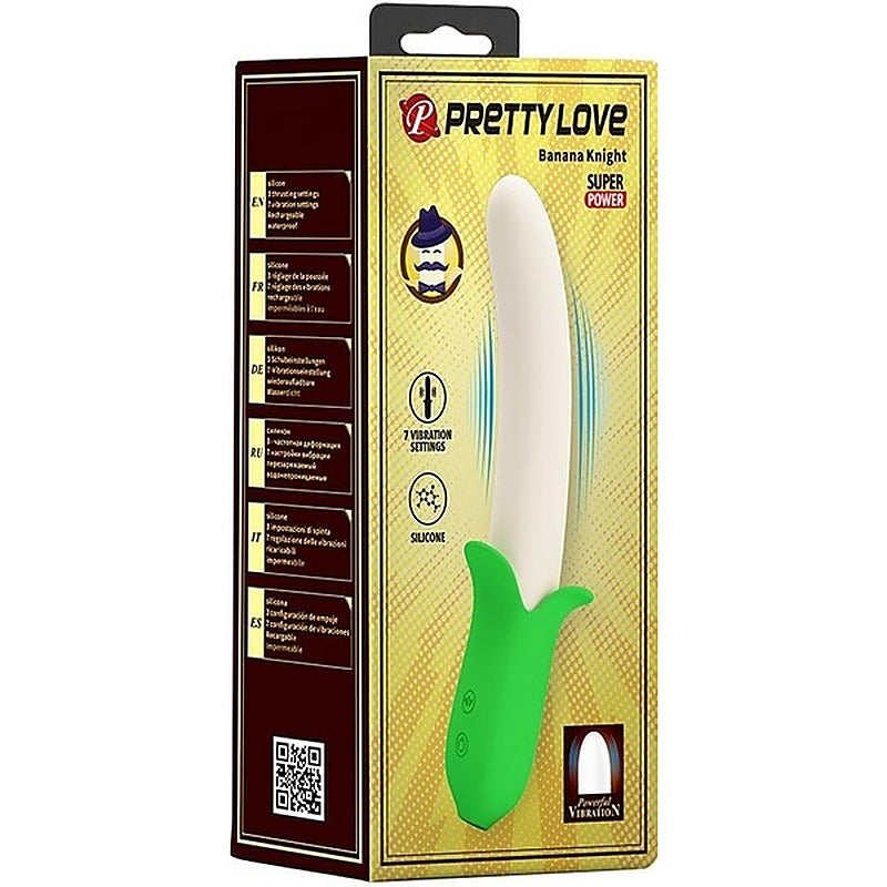 Pretty Love Rechargeable Banana Super Power G-Spot Vibrator - G-Spot Vibrators