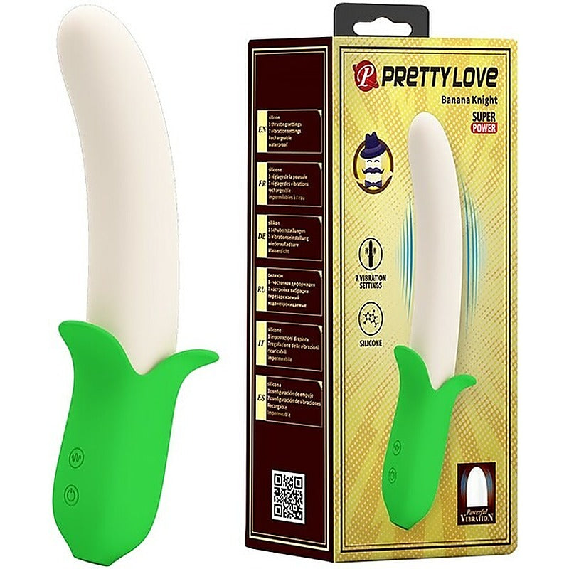 Pretty Love Rechargeable Banana Super Power G-Spot Vibrator - G-Spot Vibrators