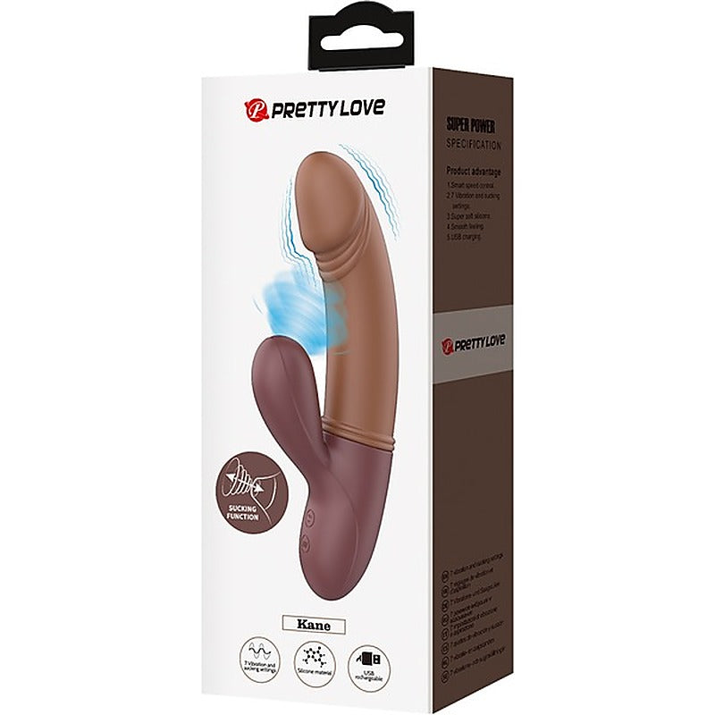 Pretty Love Kane Rechargeable Rabbit G-Spot Massager - Rabbit Vibrators