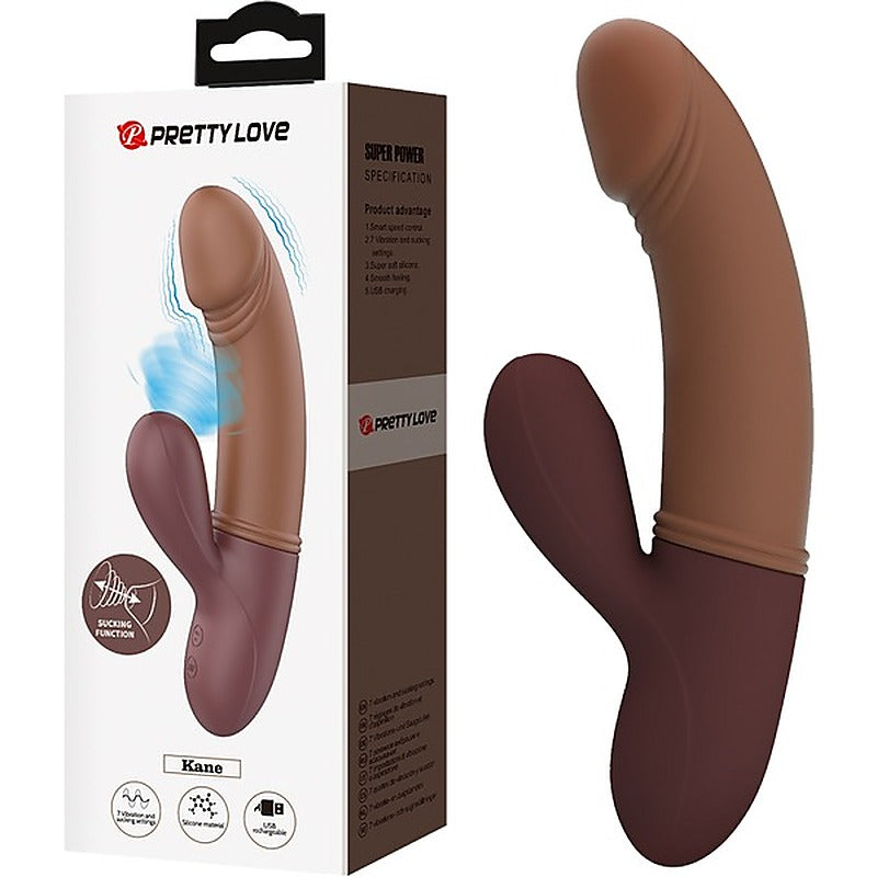 Pretty Love Kane Rechargeable Rabbit G-Spot Massager - Rabbit Vibrators