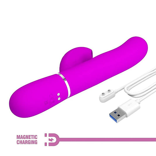Pretty Love Perdita 3-in-1 Rabbit Vibrator by Baile - Rabbit Vibrators